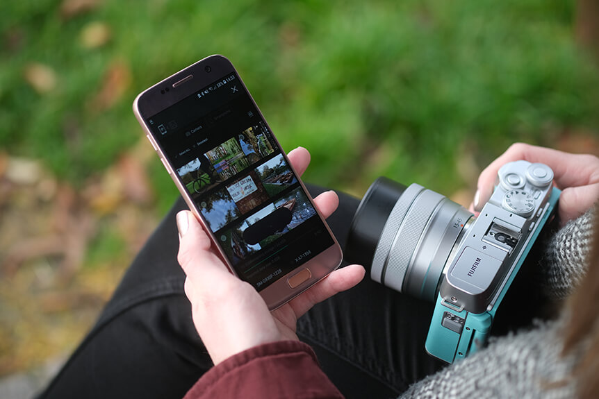 Learn photography with Fujifilm, Create and Share Wirelessly with X Series Cameras