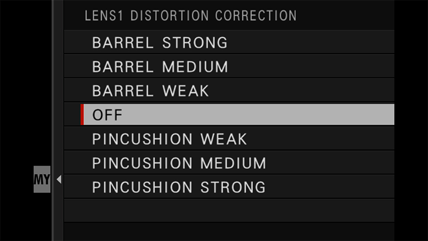 Lens Distortion Correction