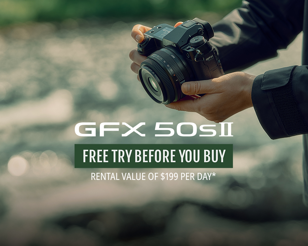 Try before you buy GFX50S II