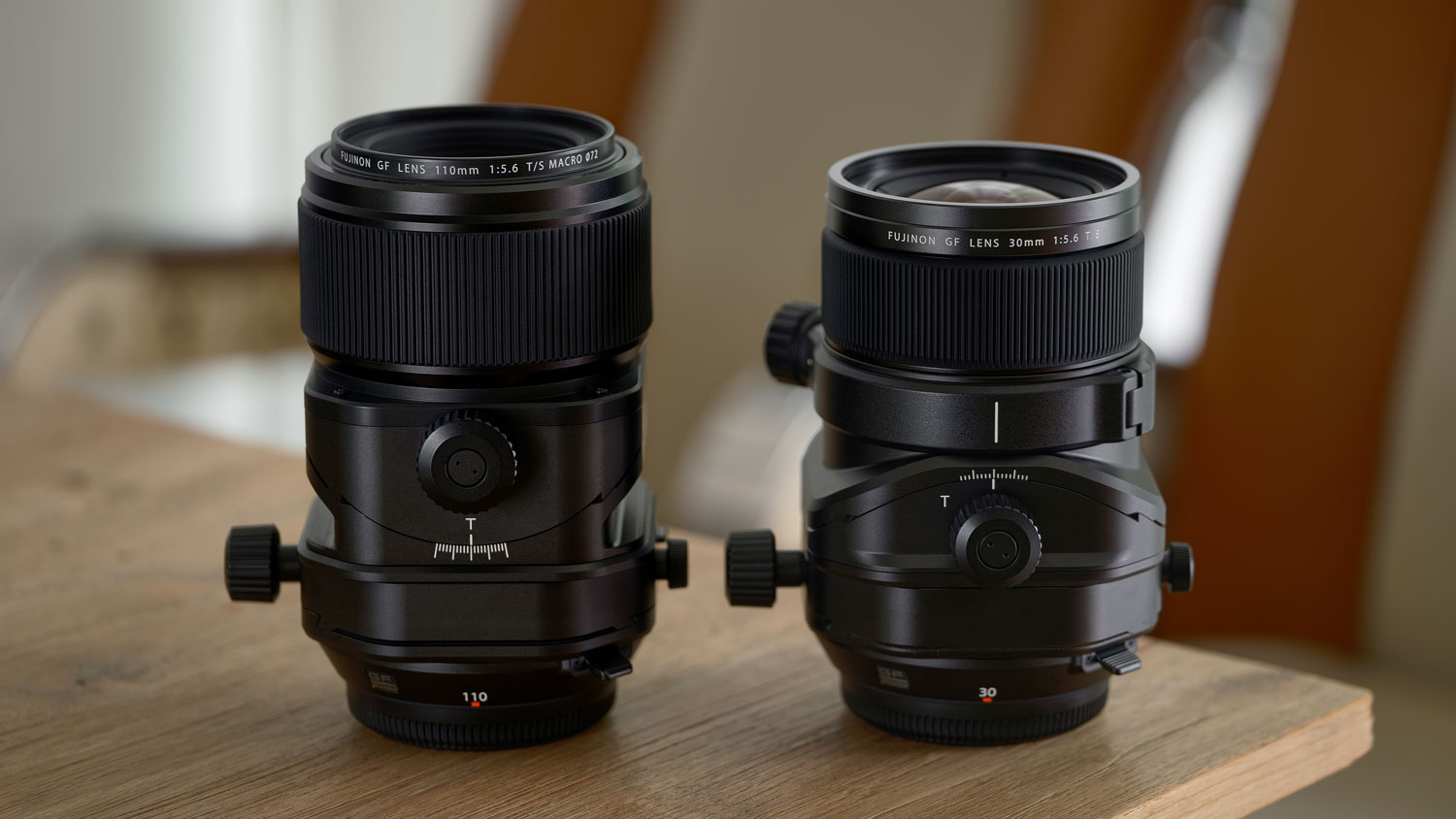 FUJIFILM GFX System GF tilt shift lenses